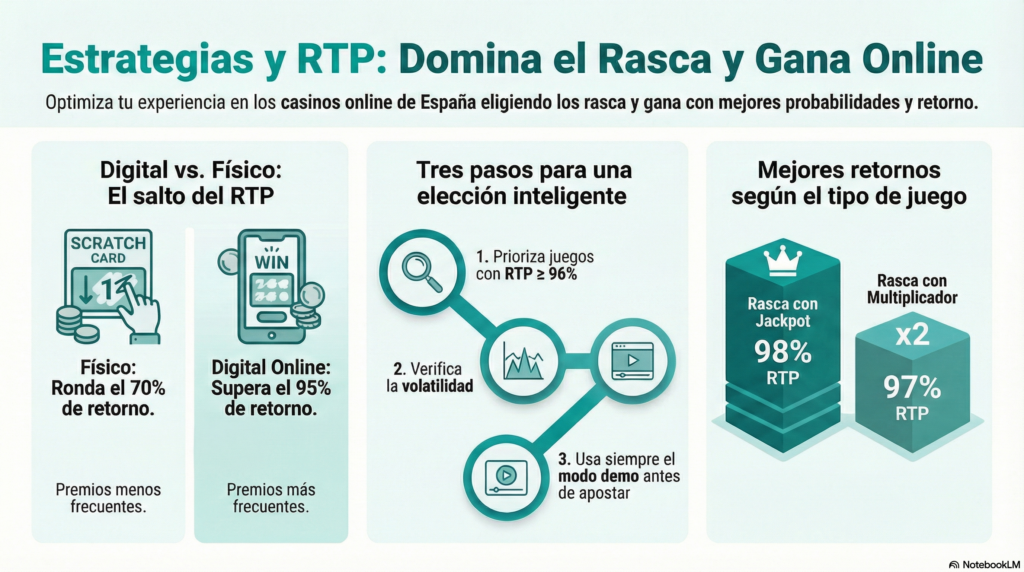 RTP: Cómo elegir el mejor juego de rascar en casino