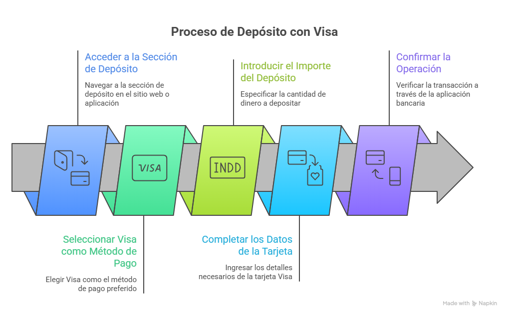 Casinos online que aceptan Visa en España